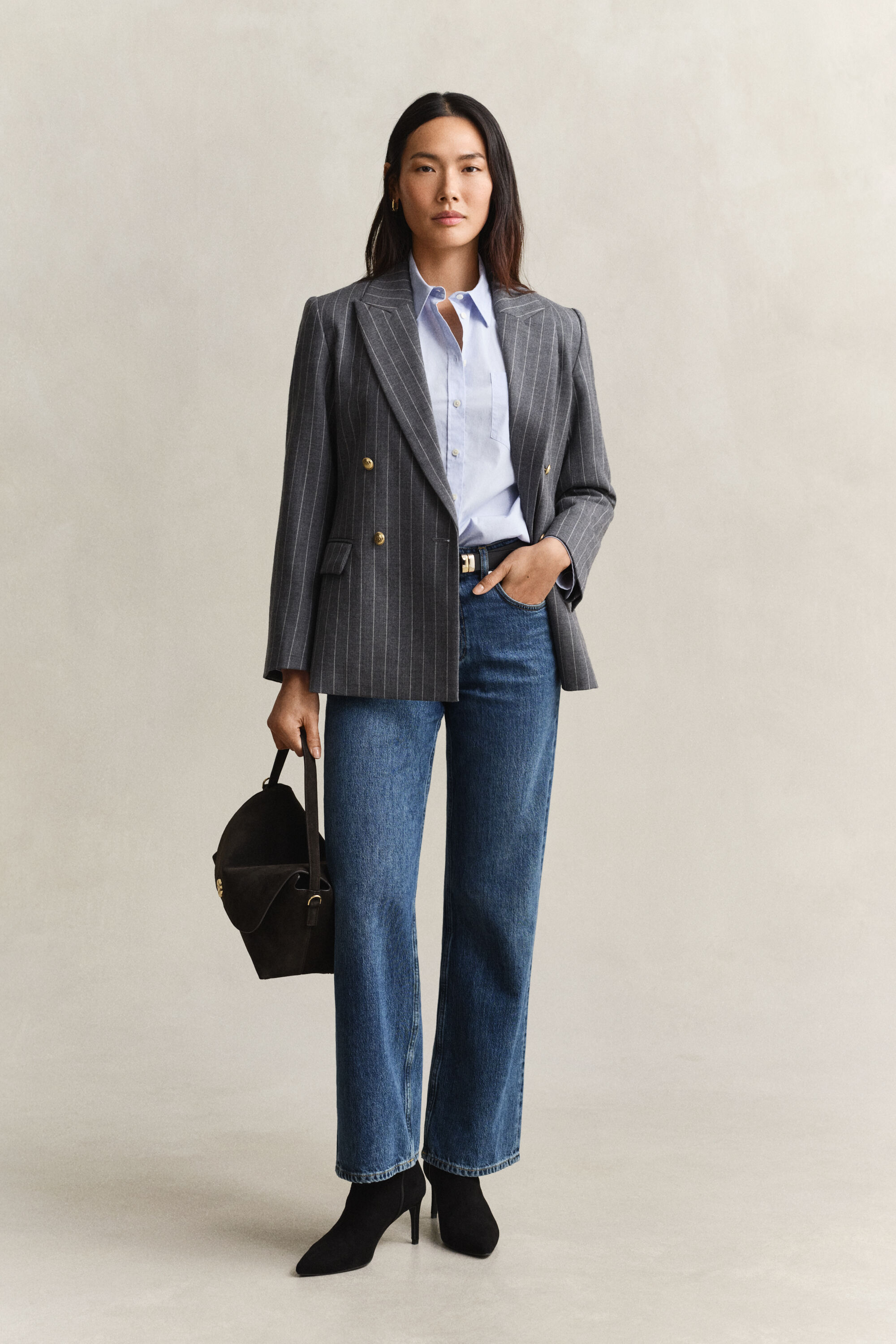 Camisa em popelina Classic relaxed fit
