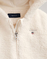 Conjunto de cal&ccedil;as e sweatshirt com capuz e fecho Baby