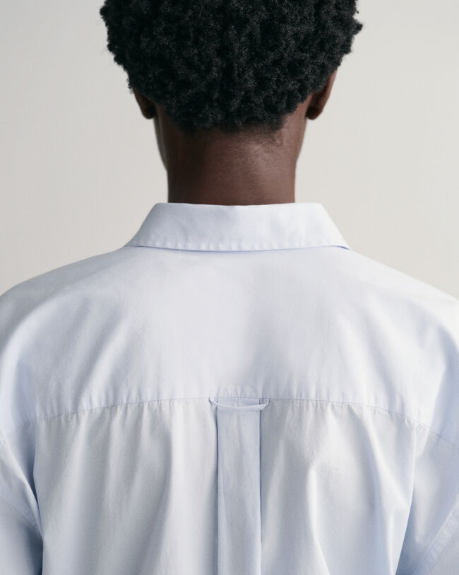 Camisa em popelina Compact oversized