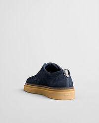 T&eacute;nis de cano baixo em camur&ccedil;a Kinzoon