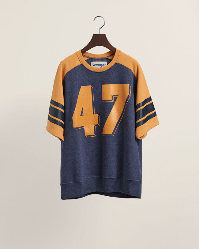 T-shirt Heavy com grafismos Wrangler x GANT