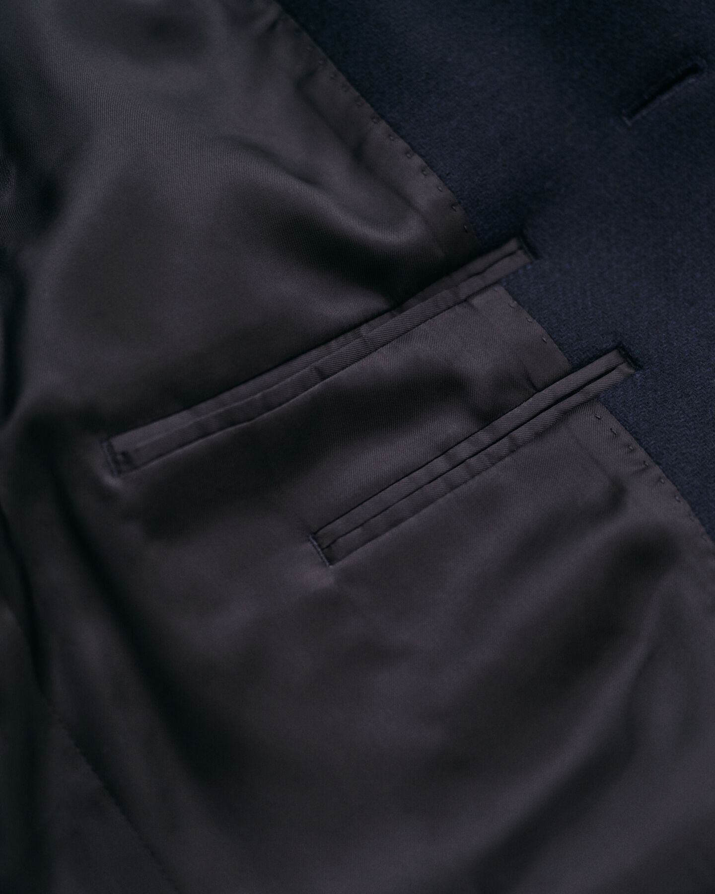 Sobretudo clássico formal em lã