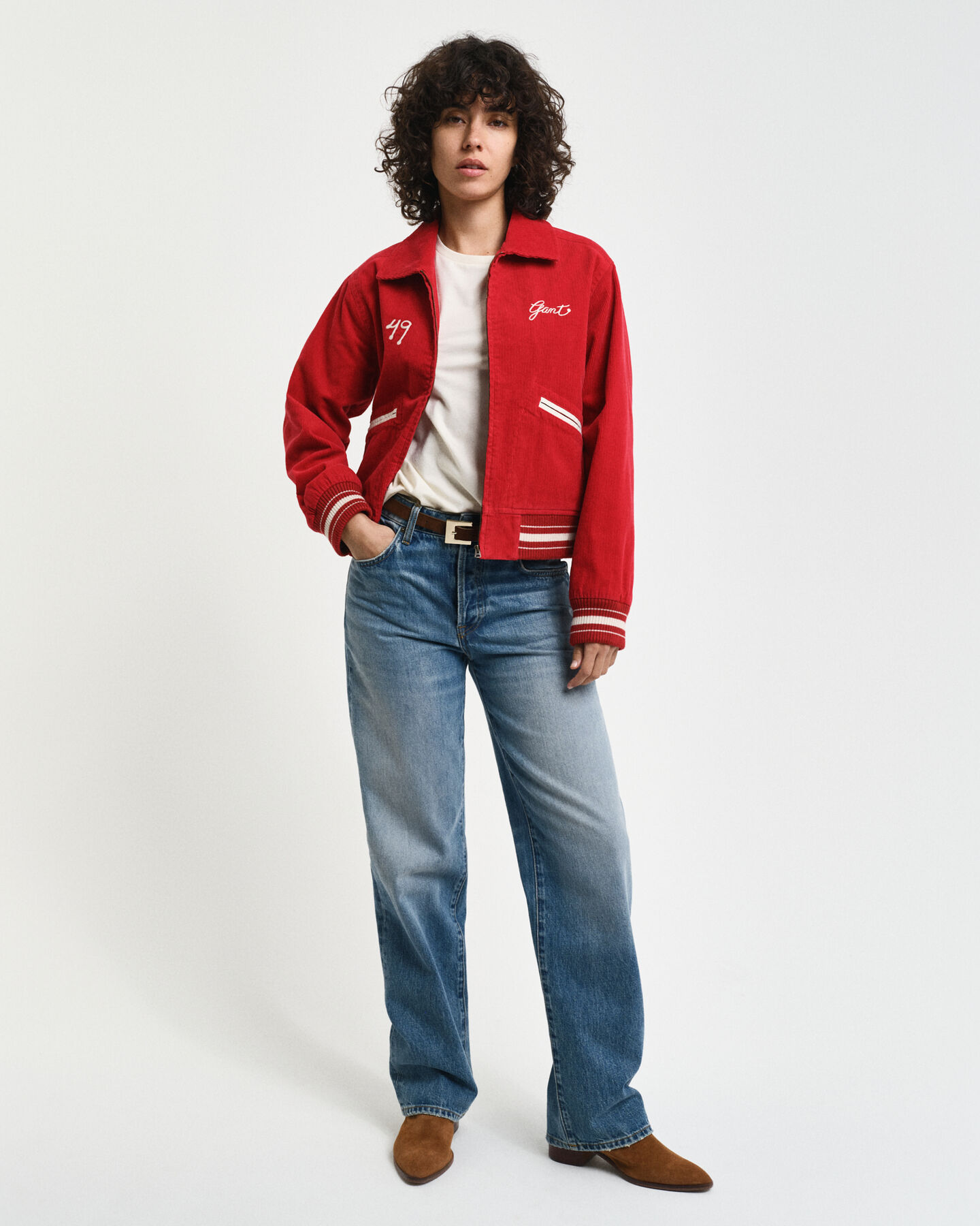 GANT Varsity Jacket em bombazina