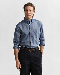 Camisa Oxford clássica regular fit