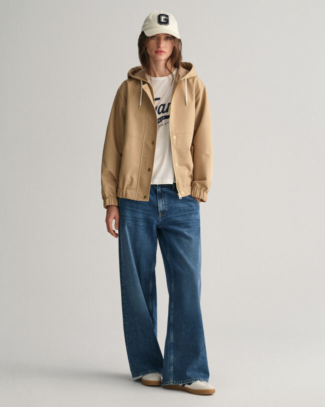 Blusão em algodão leve