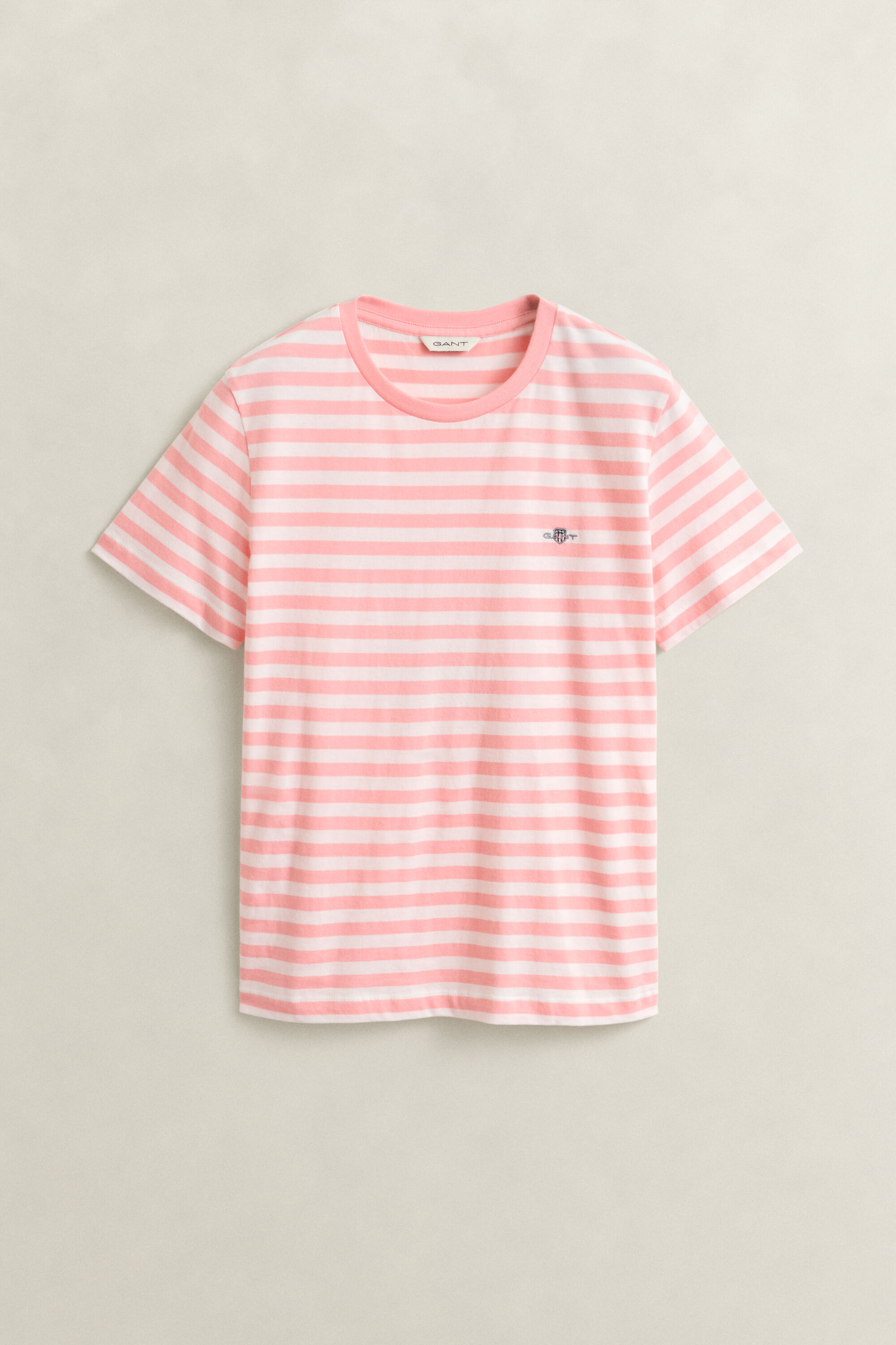 T-shirt às riscas Shield