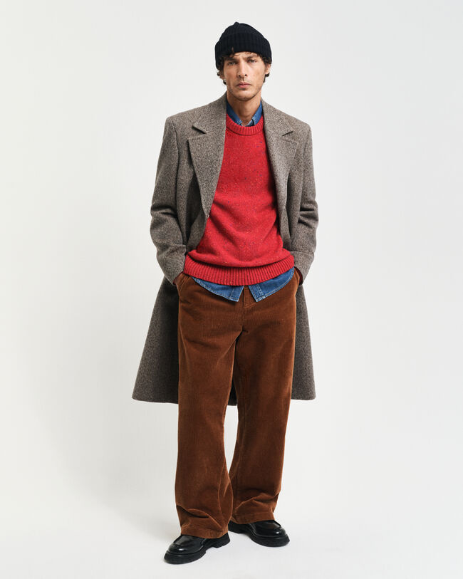 Camisola com decote redondo em l&atilde; Nepps