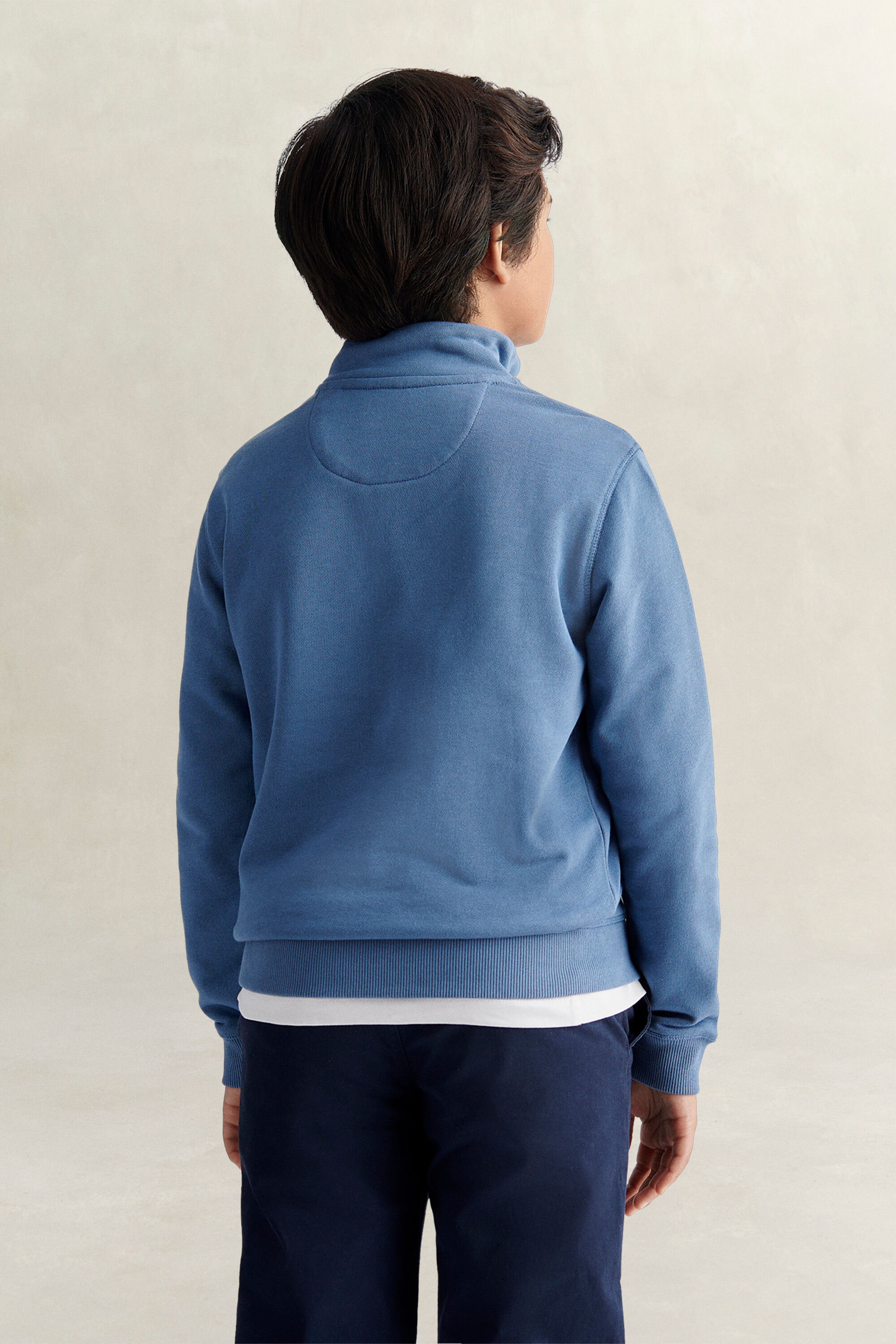 Sweatshirt com meio fecho de correr Shield Teen Boys