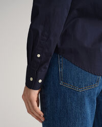 Camisa em popelina regular fit