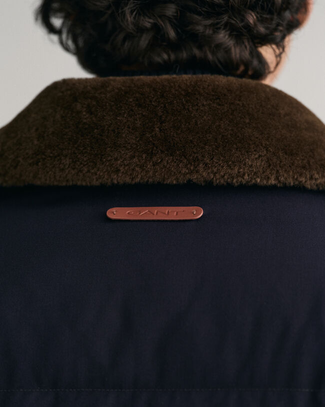 Blusão acolchoado em flanela