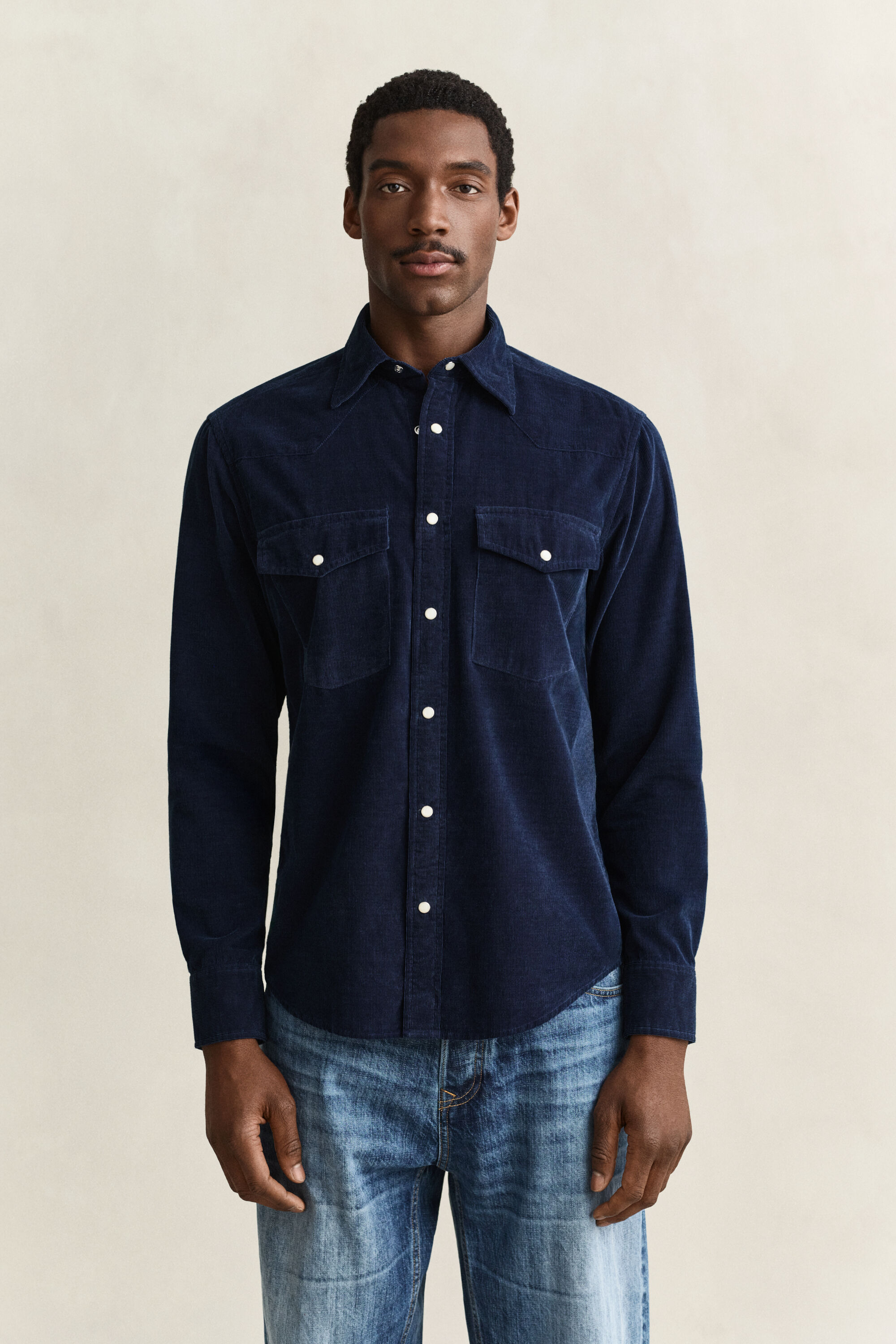 Camisa de bombazina Rodeo