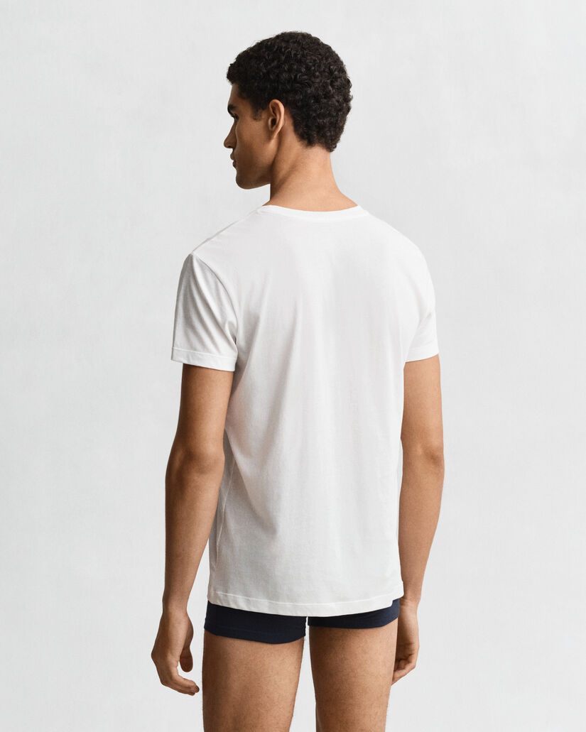 Pack de duas t-shirts com decote redondo