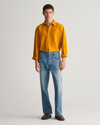 Camisa de seda Wool Nepps oversized