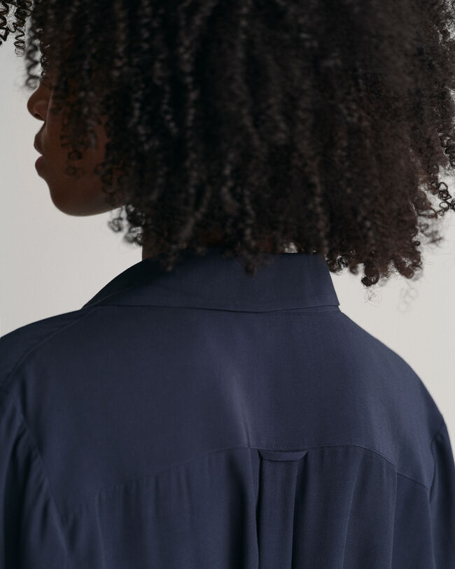 Vestido de trespasse