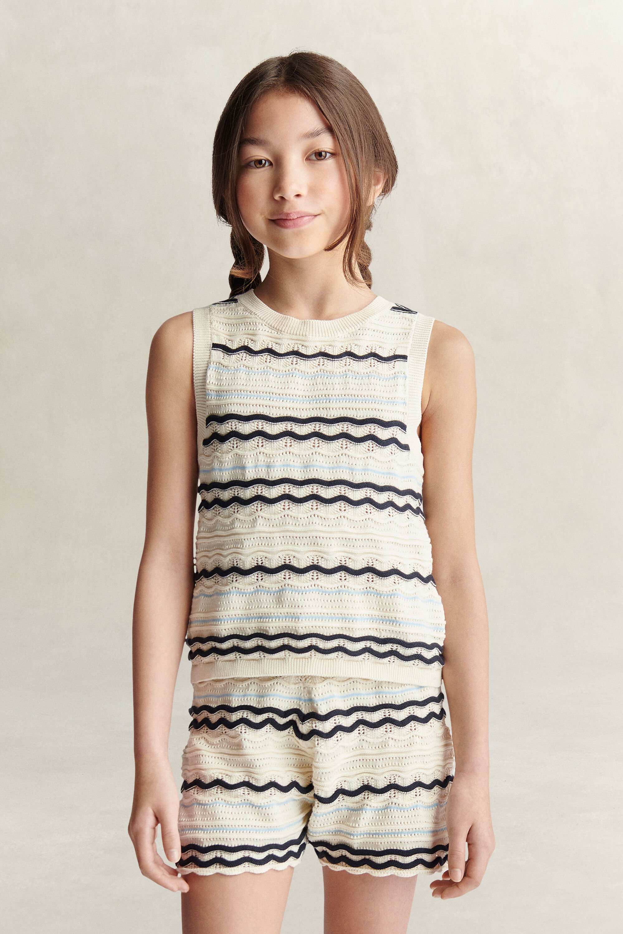 Colete de malha Teen Girls