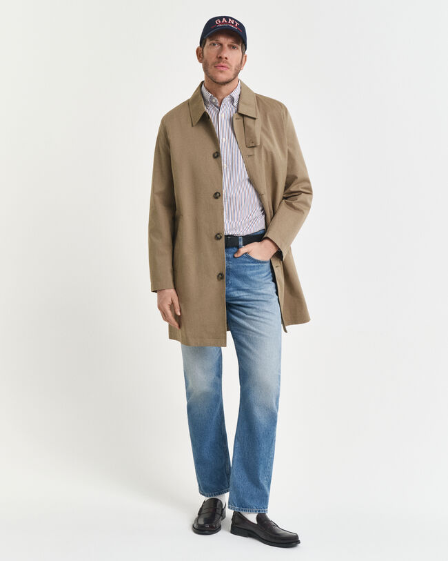 Gabardina de algodão