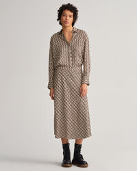 Saia evasê Geometric