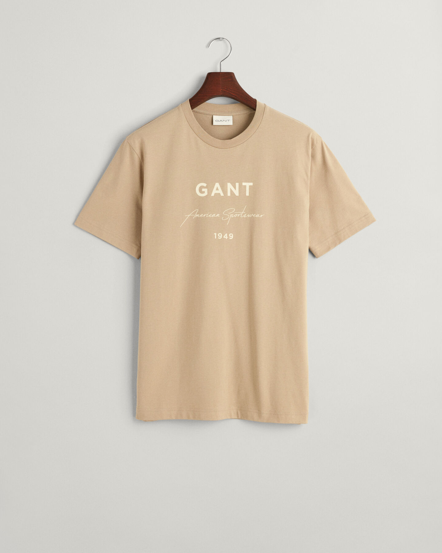 T-shirt com estampado GANT Script Graphic