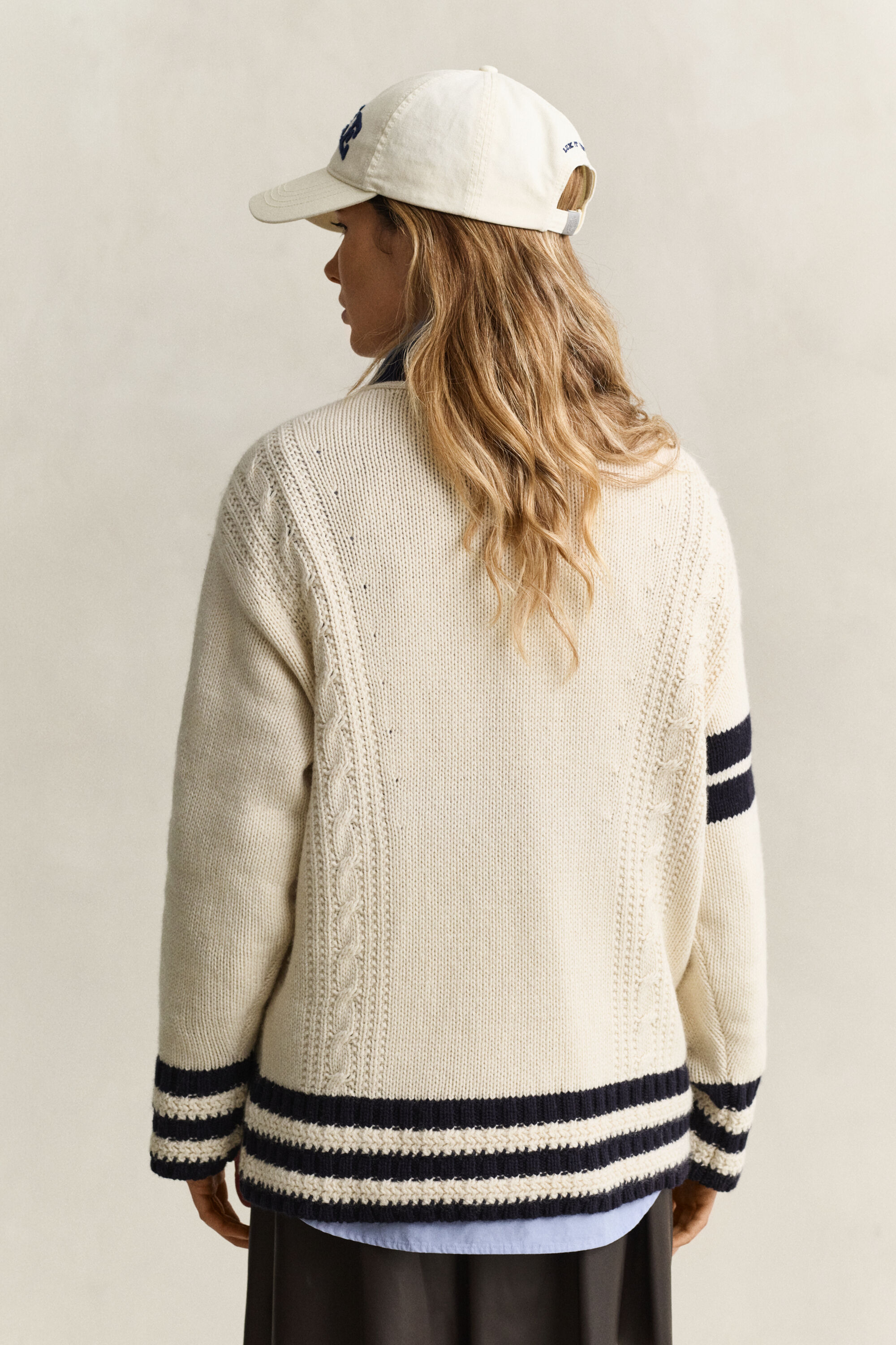 Casaco de malha Varsity Gant x Yale