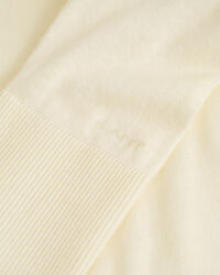 Camisola de malha fina com decote em V