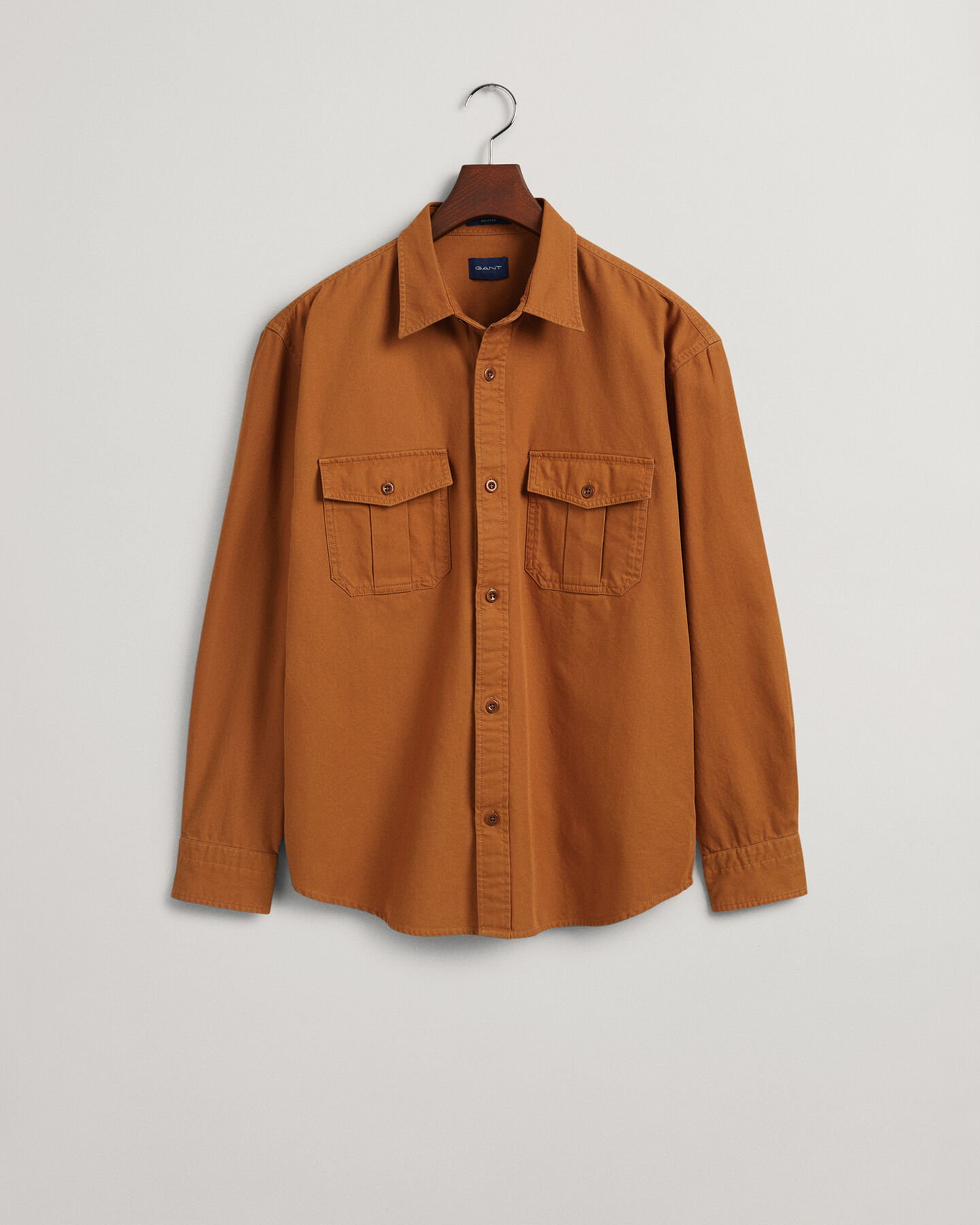 Camisa em sarja relaxed fit