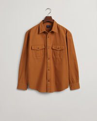 Camisa em sarja relaxed fit