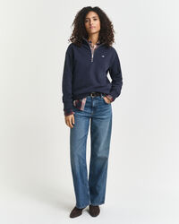 Sweatshirt com meio fecho de correr Shield