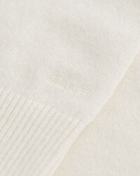 Camisola de malha com gola alta em lã extrafina