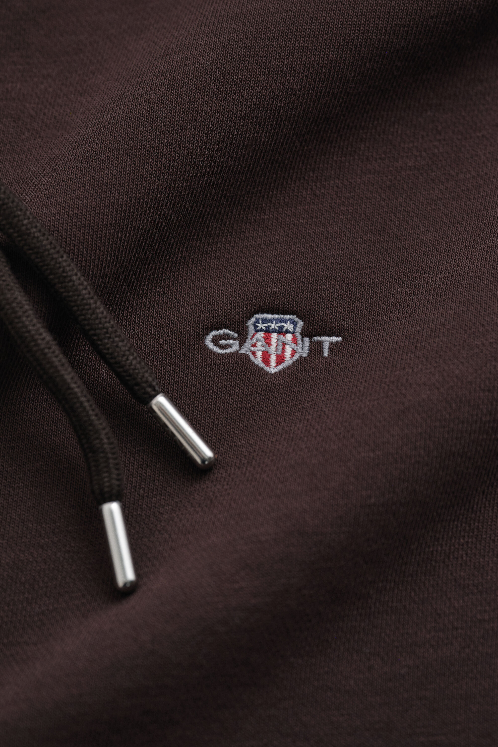Sweatshirt com capuz e fecho Shield