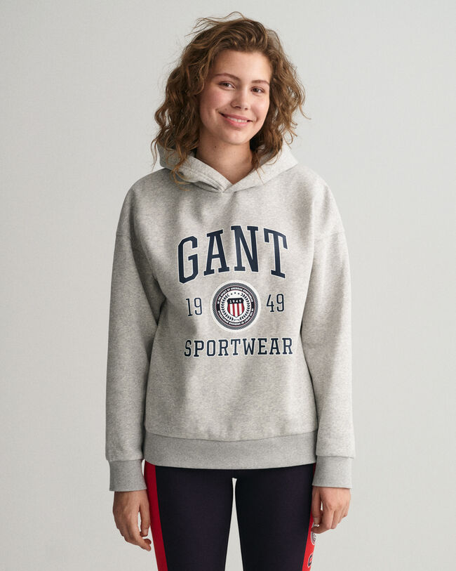 Sweatshirt com capuz Crest Shield Teens