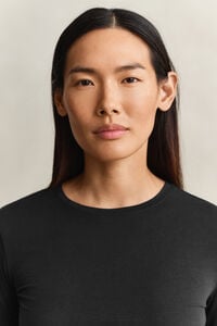 Camisola de manga comprida em algod&atilde;o