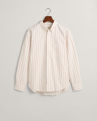 Camisa Oxford Heritage às riscas relaxed fit