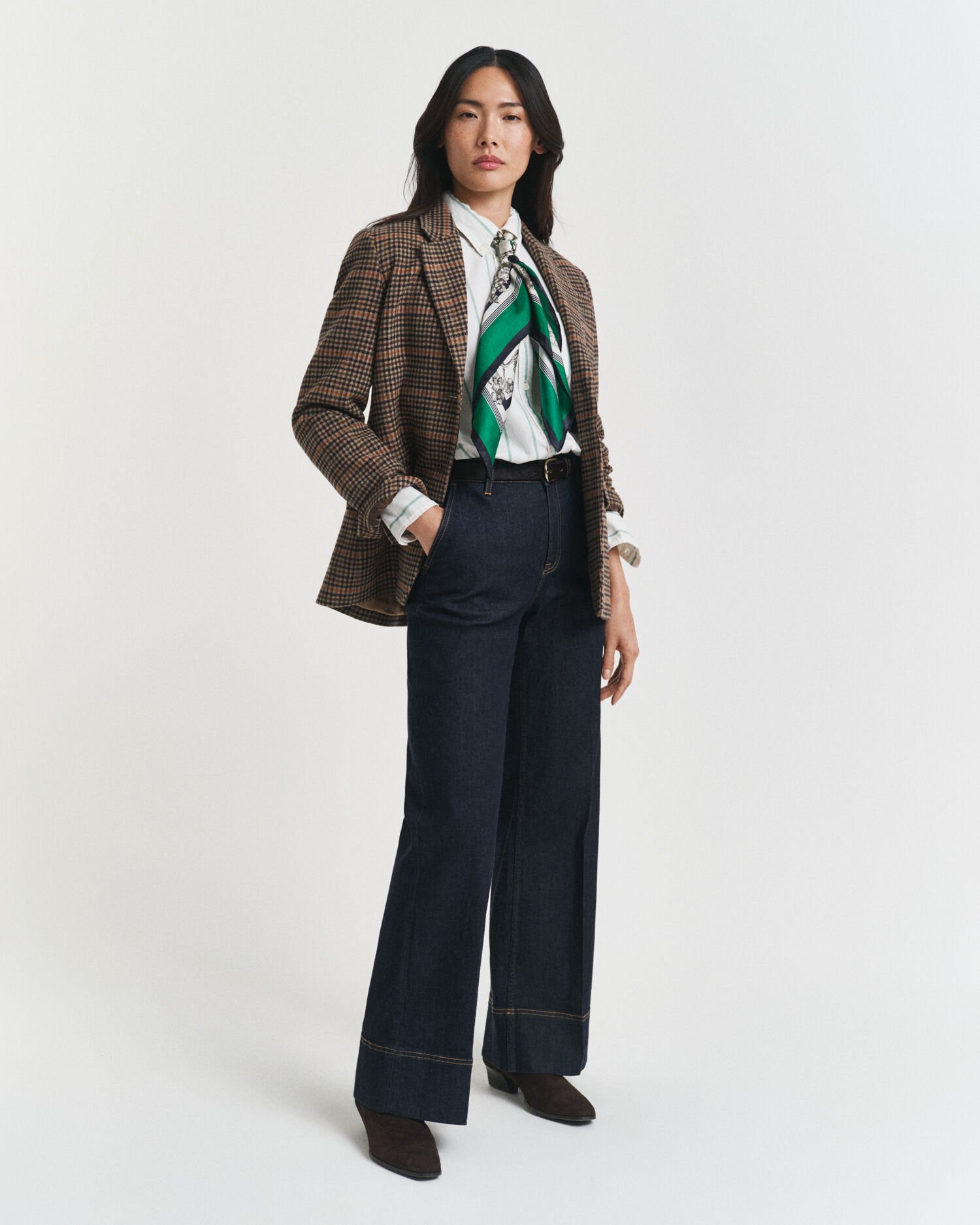 Camisa Oxford às riscas Classic relaxed fit