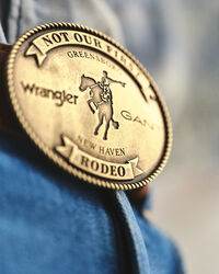 Cinto em pele Wrangler x GANT