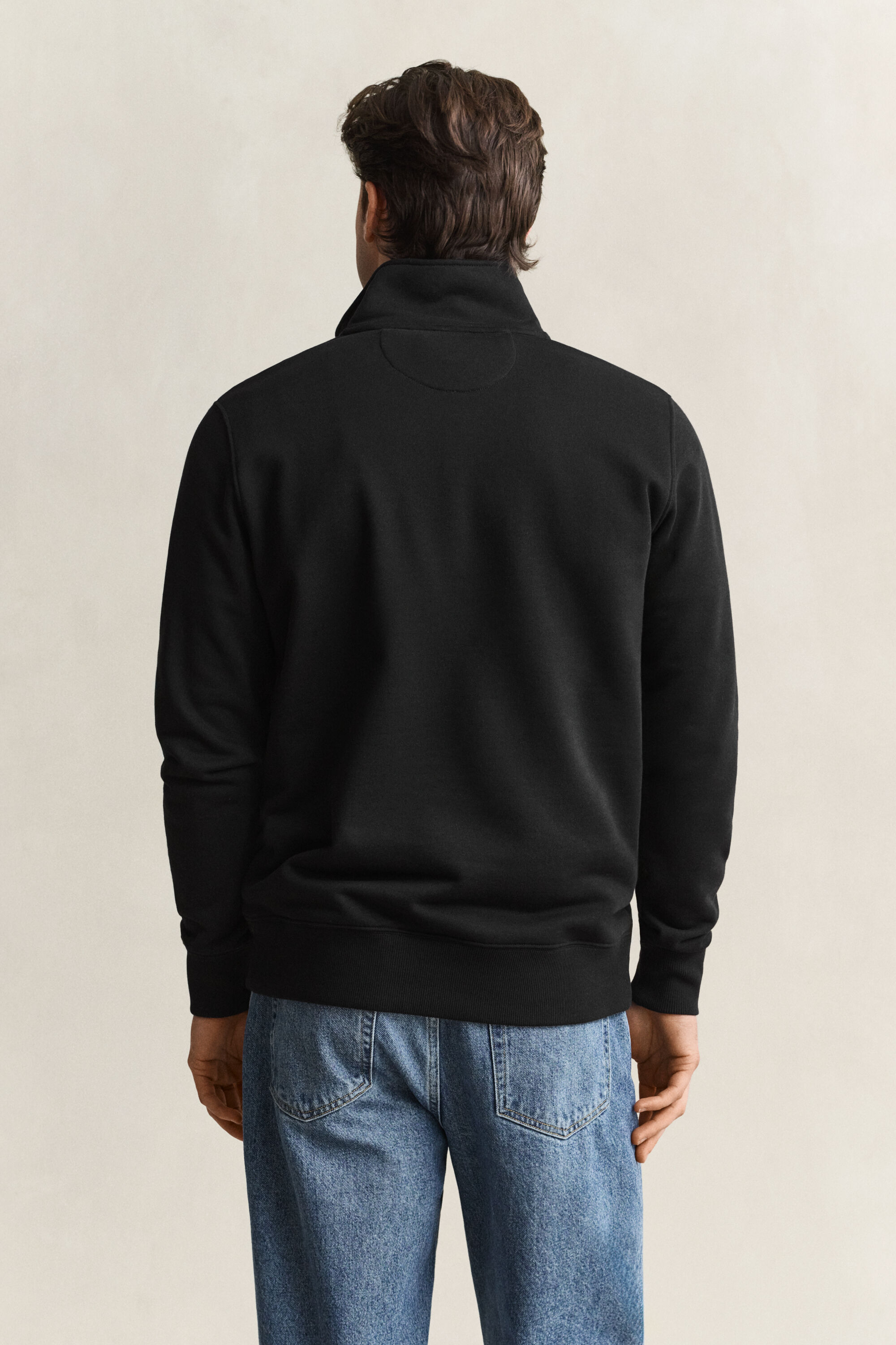 Sweatshirt com meio fecho Shield