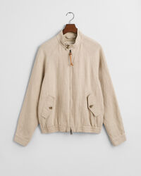 Casaco Harrington em linho