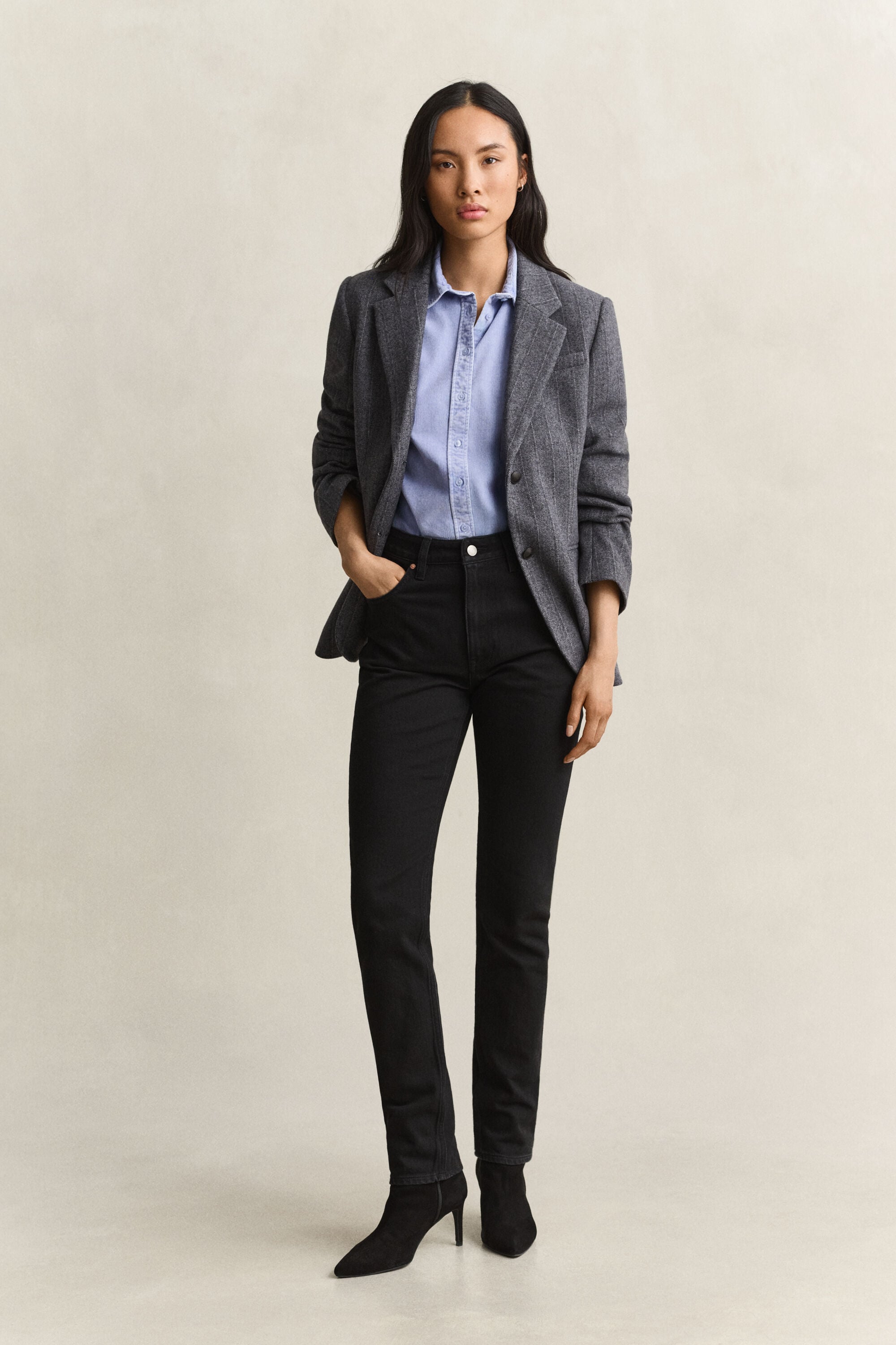 Camisa de bombazina regular fit