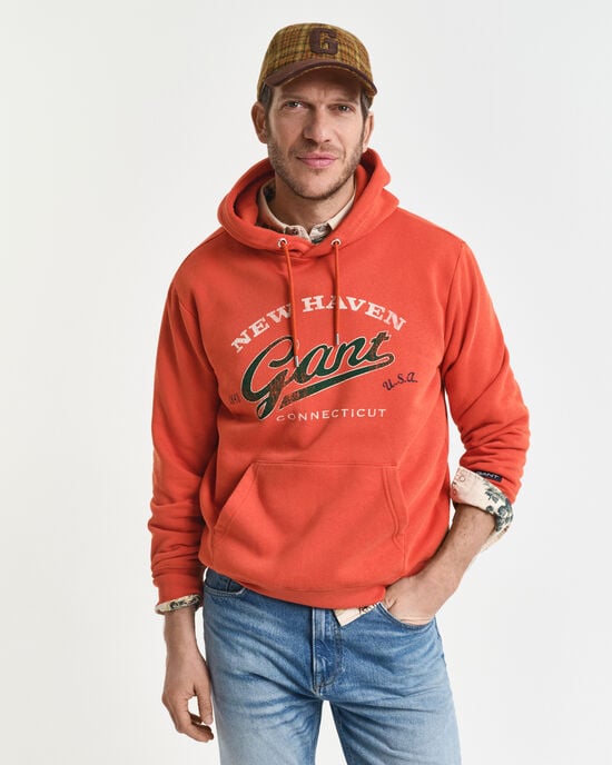 Sweatshirt com capuz Crest Graphic