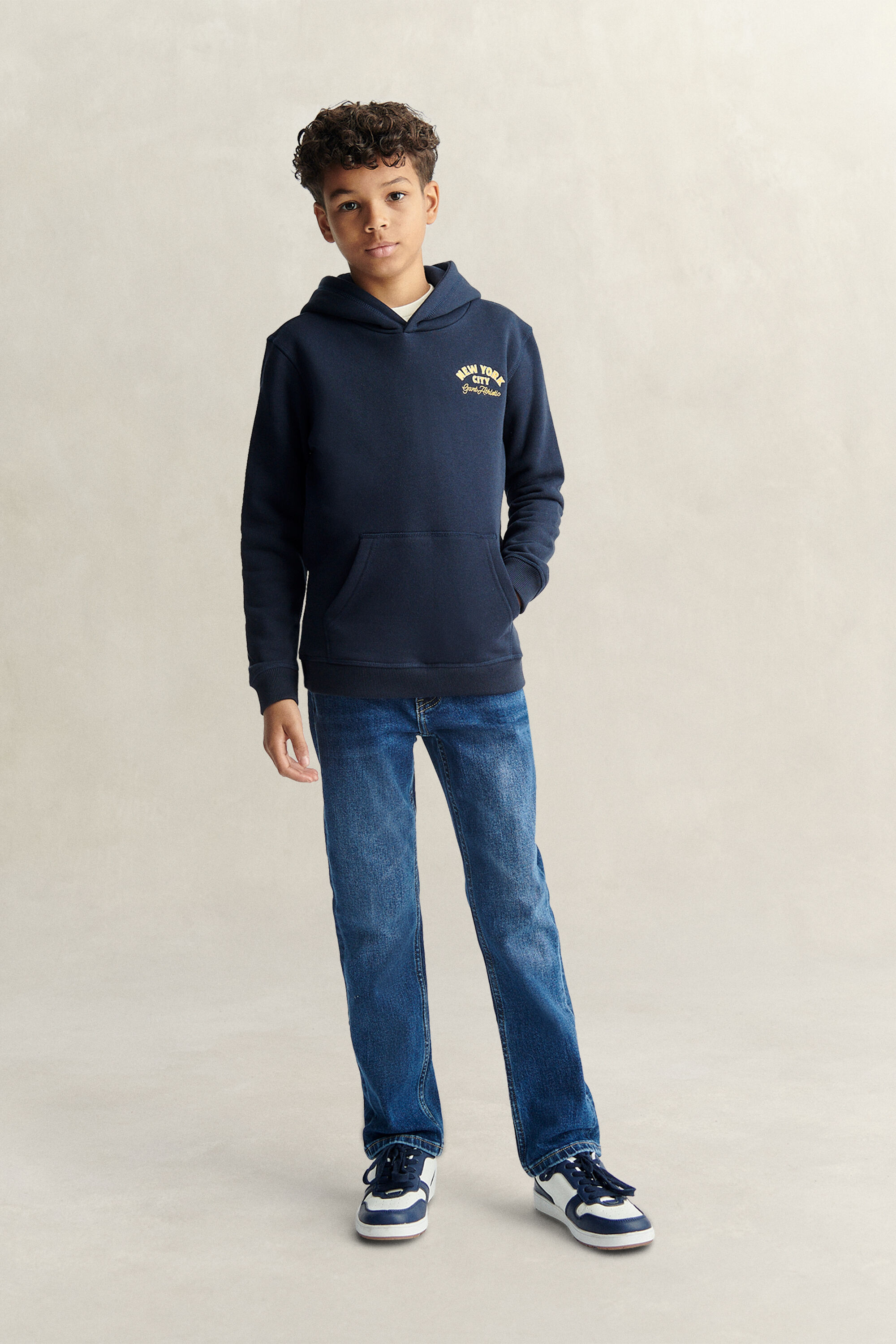 Calças de ganga Straight Fit Teen Boys