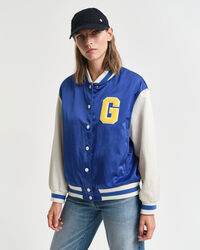 GANT Varsity Jacket com emblema G em cetim
