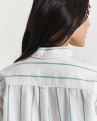 Camisa Oxford às riscas Classic relaxed fit