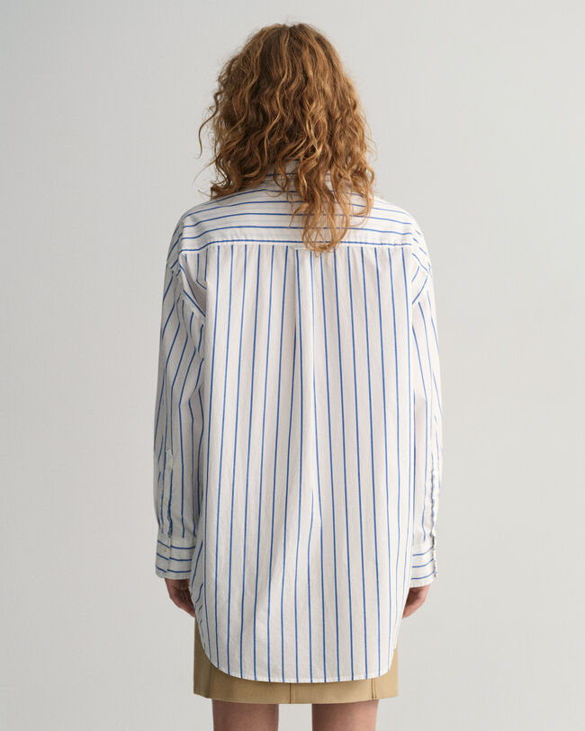 Camisa &agrave;s riscas oversized