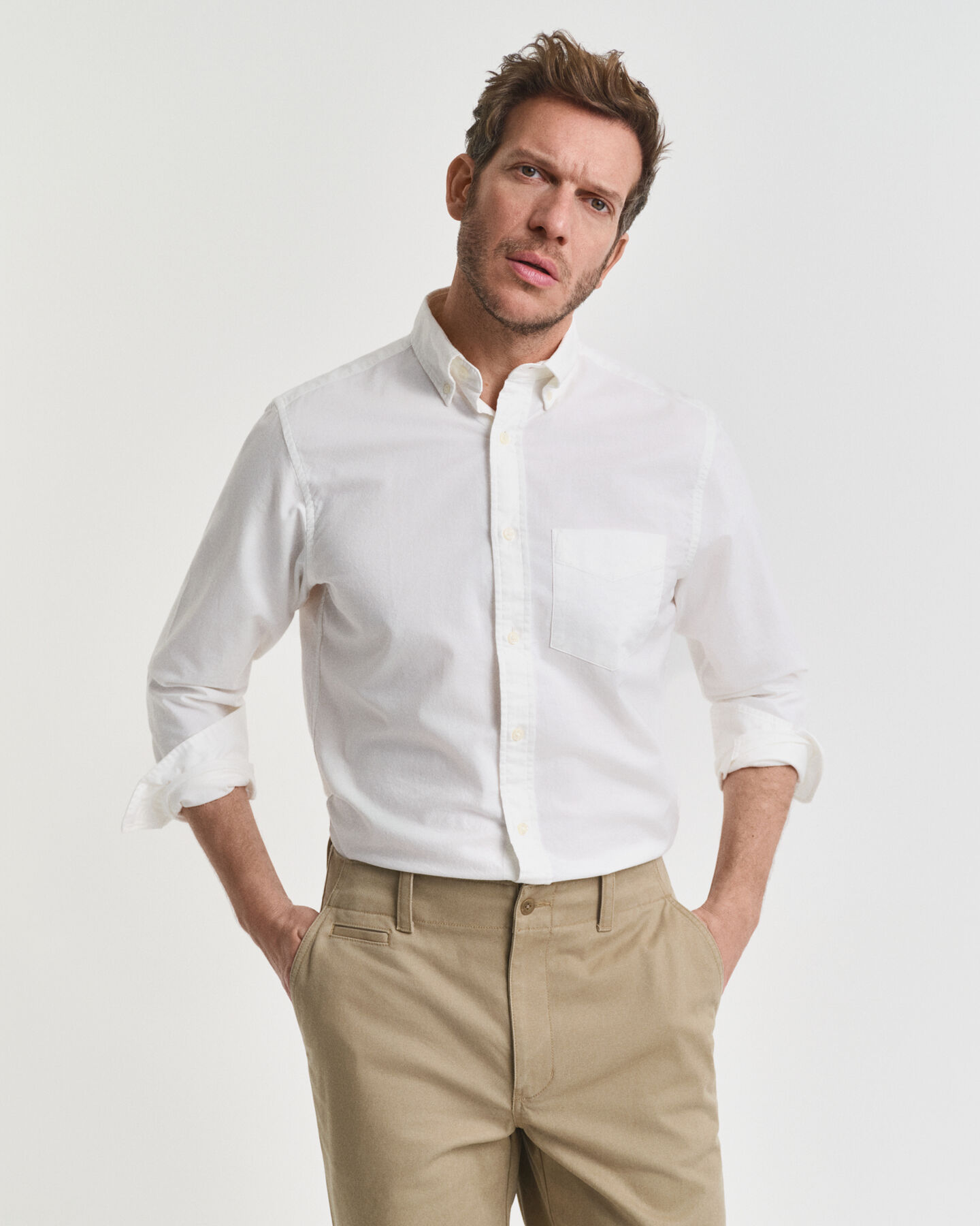 Camisa Oxford Archive regular fit
