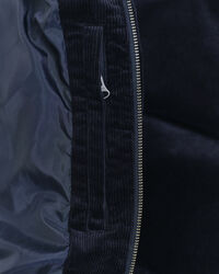 Blusão acolchoado em bombazina