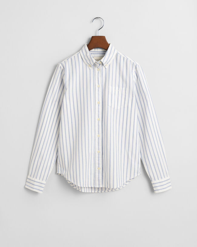Camisa Oxford Archive &agrave;s riscas regular fit