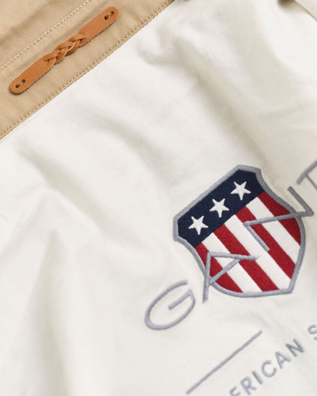 Casaco Windcheater em algod&atilde;o