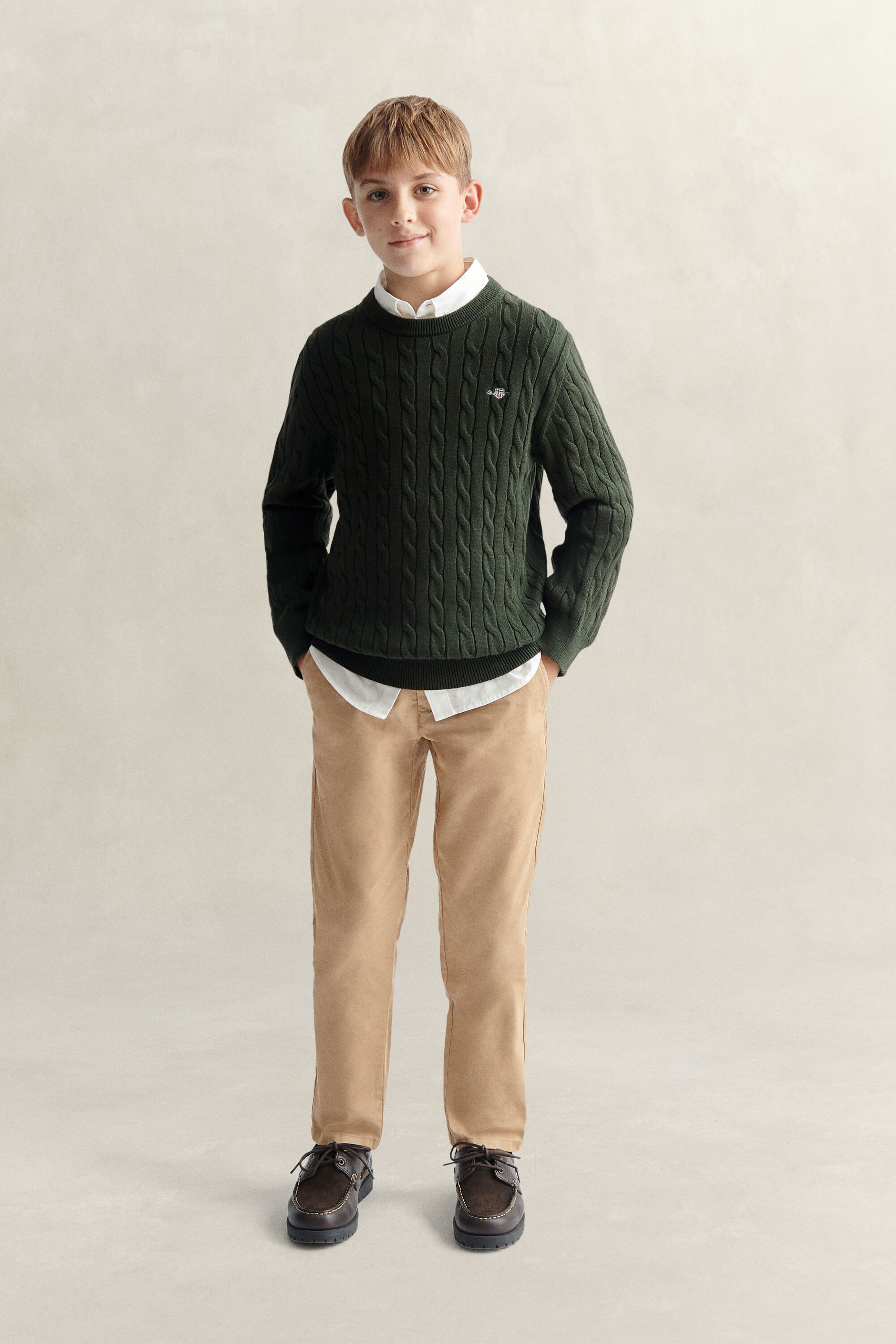 Camisola de malha Shield Teen Boys