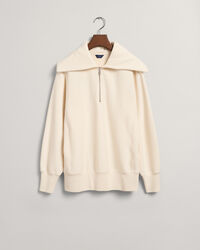 Sweatshirt com meio fecho e colarinho Sportswear