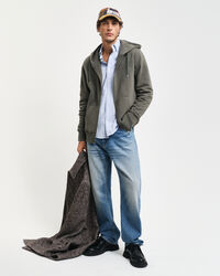 Sweatshirt com capuz Embossed