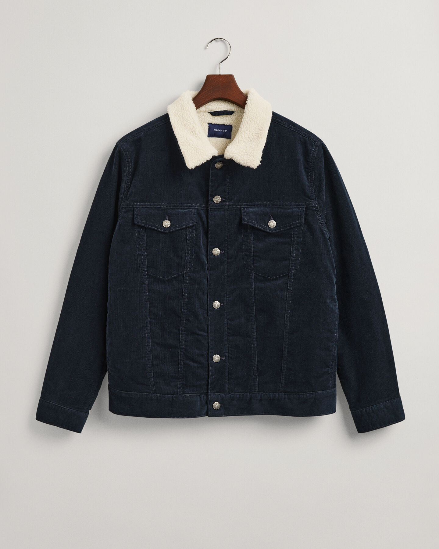 Casaco Trucker de bombazina